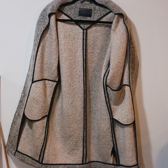 Storm & Marie Ash Wool Blend 40/60 Waist Coat Vest Woman's sz S/4 - Picture 12 of 16